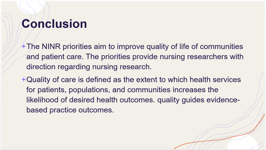 Do you agree with the priorities or would you recommend addition or elimination of some of the priorities?