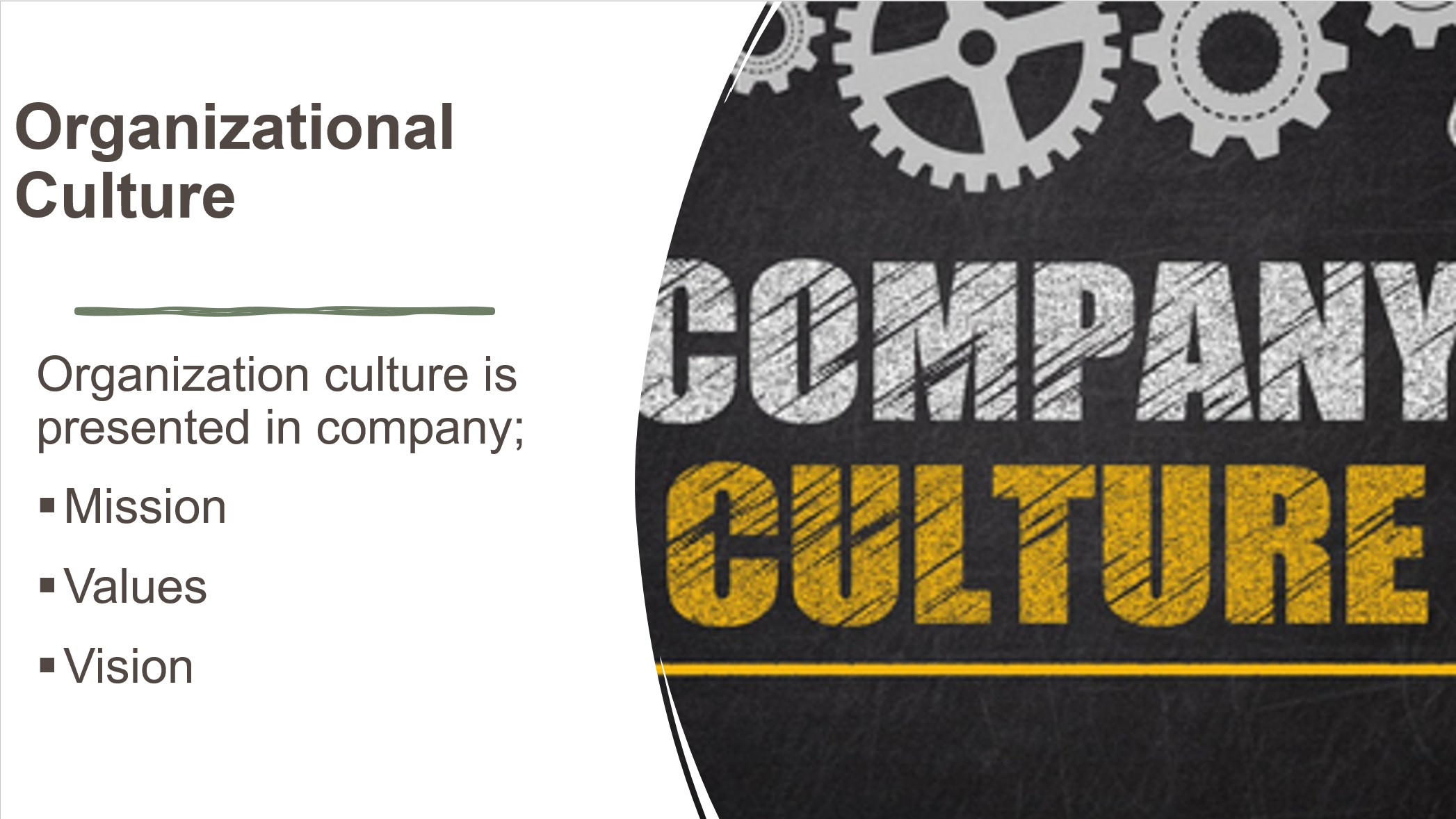 Organizational Culture