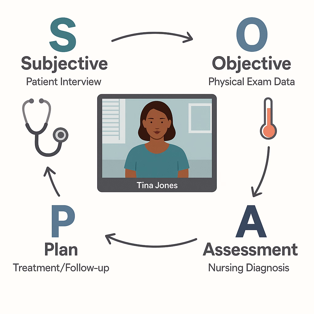 Shadow Health Comprehensive Assessment: Tina Jones Case Study