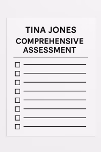 Tina Jones Comprehensive Assessment