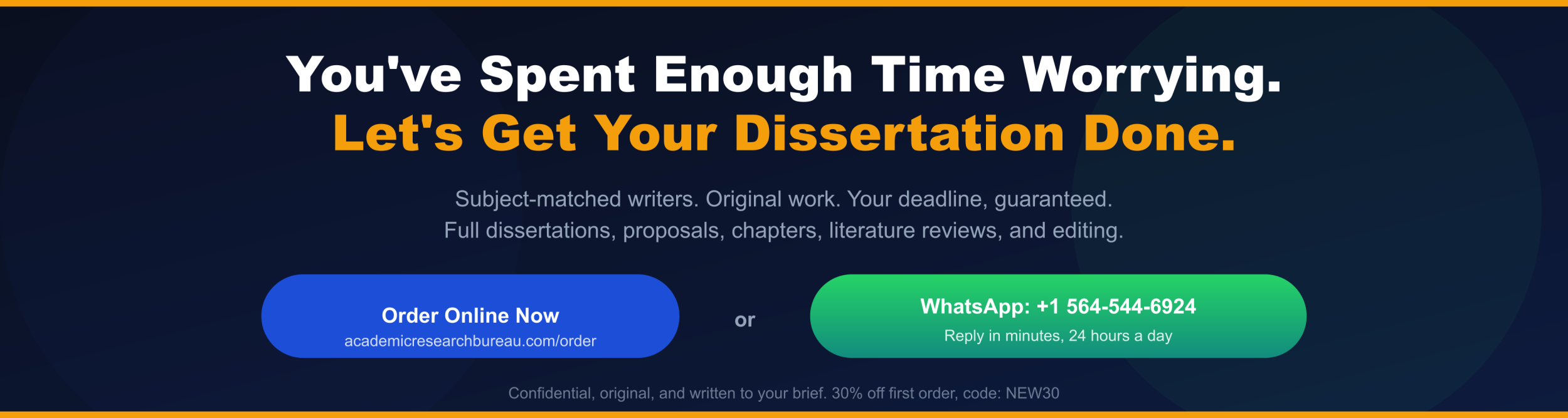 Write My Dissertation For Me